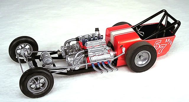 vintage drag racing models